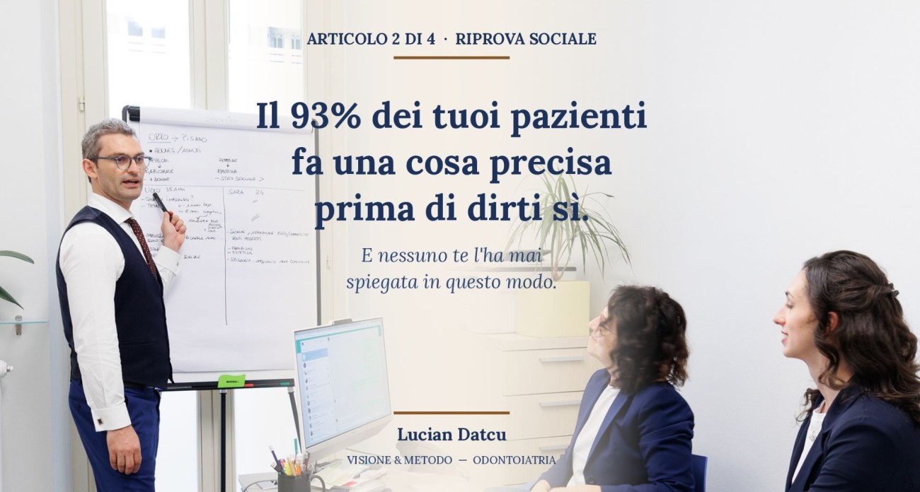 Recensioni online e psicologia del paziente odontoiatrico.