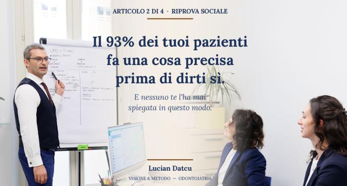 Recensioni online e psicologia del paziente odontoiatrico.